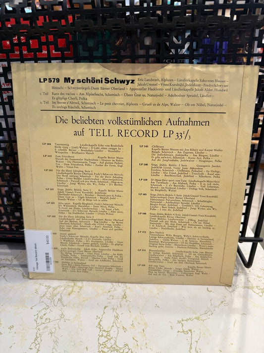 Vintage Tell Record album