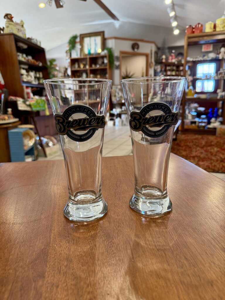 Vintage 2006 Milwaukee Brewers Pilsner Beer Glass